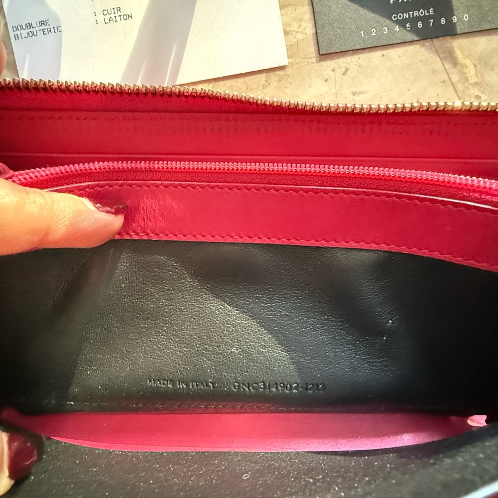 Yves Saint Laurent Patent Leather Zip Wallet - Picture 11 of 15